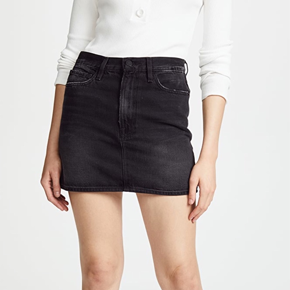 NWT Frame Denim Conwell Distressed Le Mini‎ Skirt